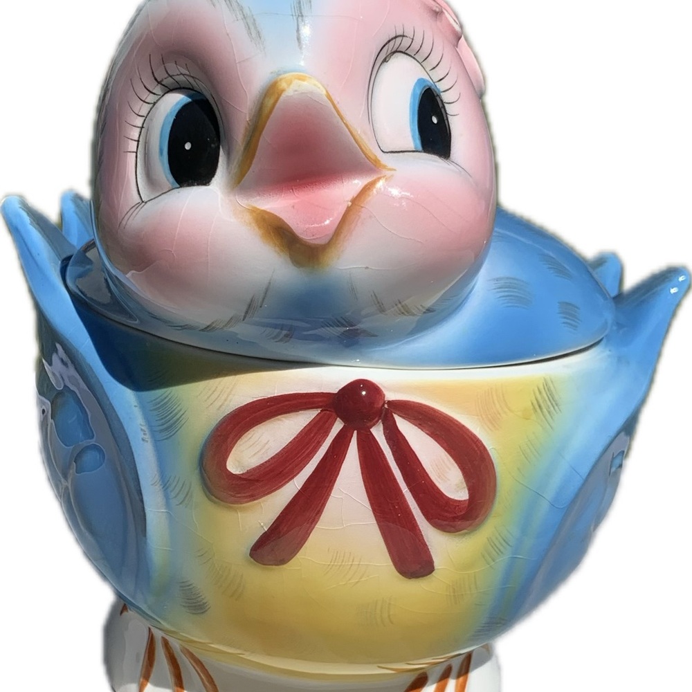 50’s Lefton Blue Bird Cookie Jar